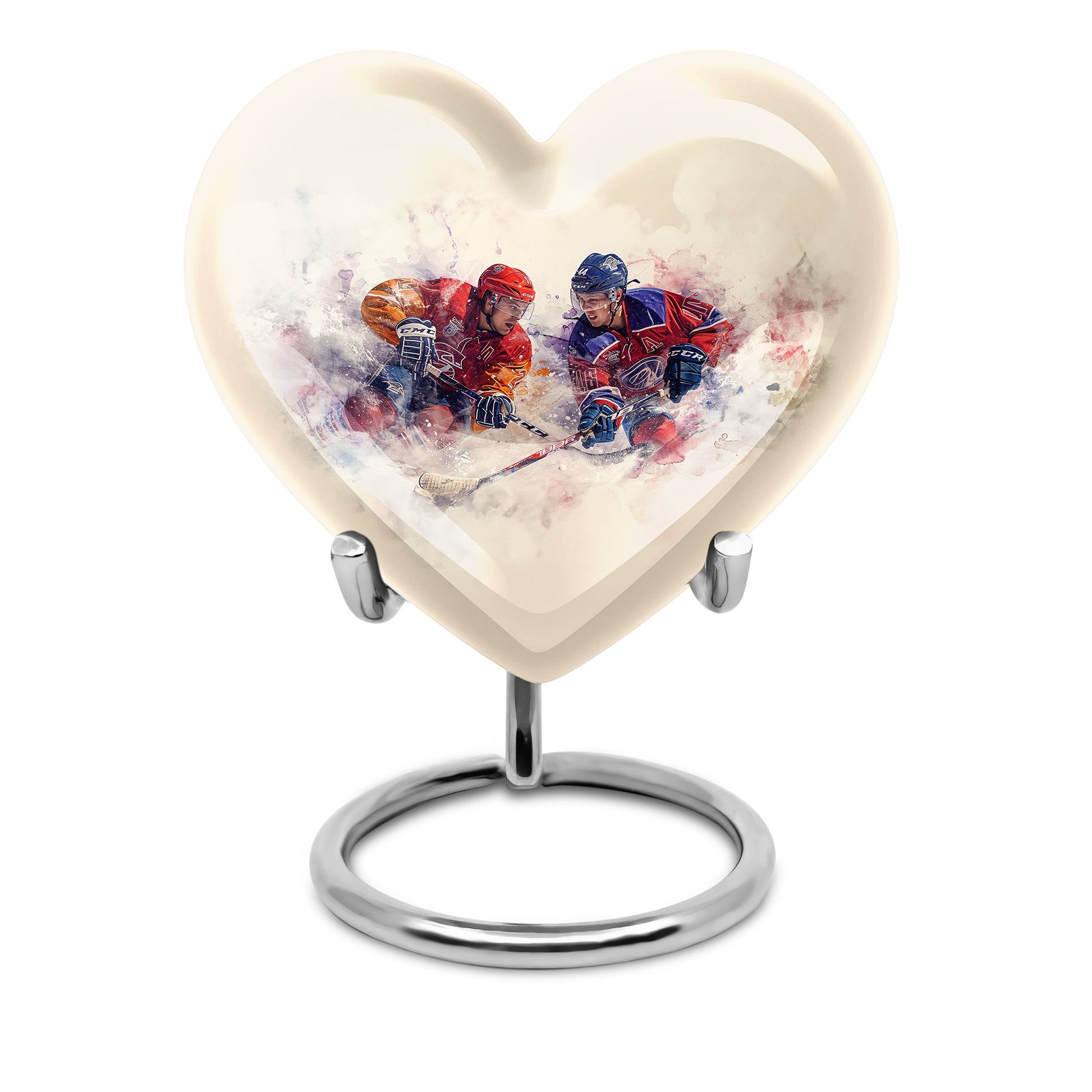 Ice Hockey Theme 3 Inch Keepsake