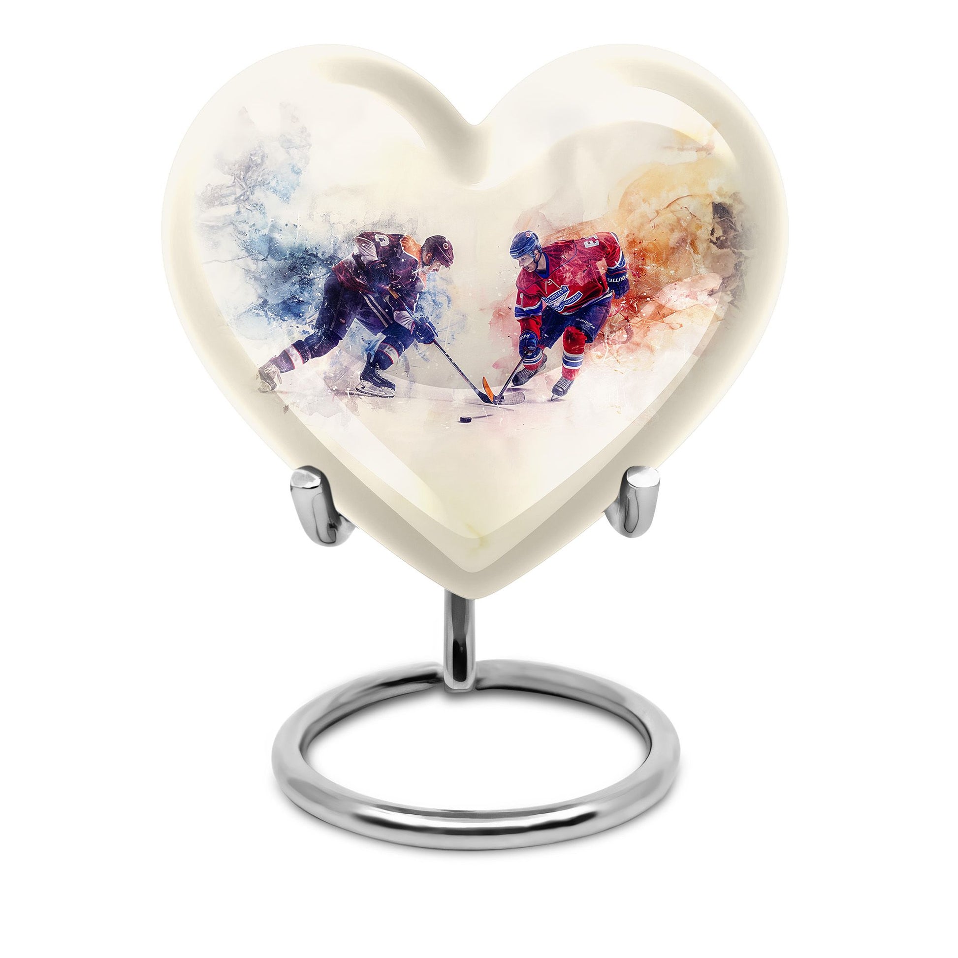 Ice Hockey Theme 3 Inch Keepsake