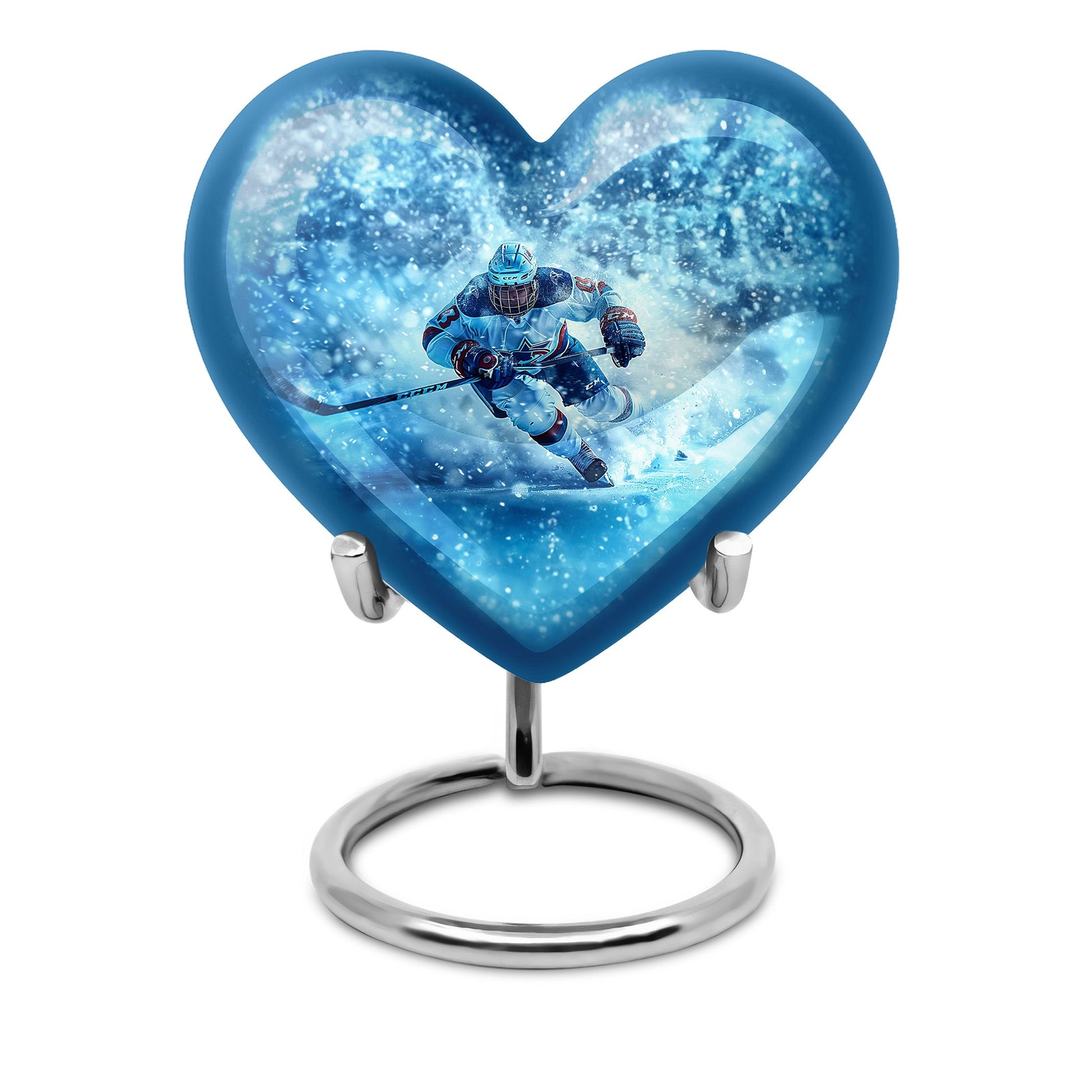 Ice Hockey Theme 3 Inch Keepsake