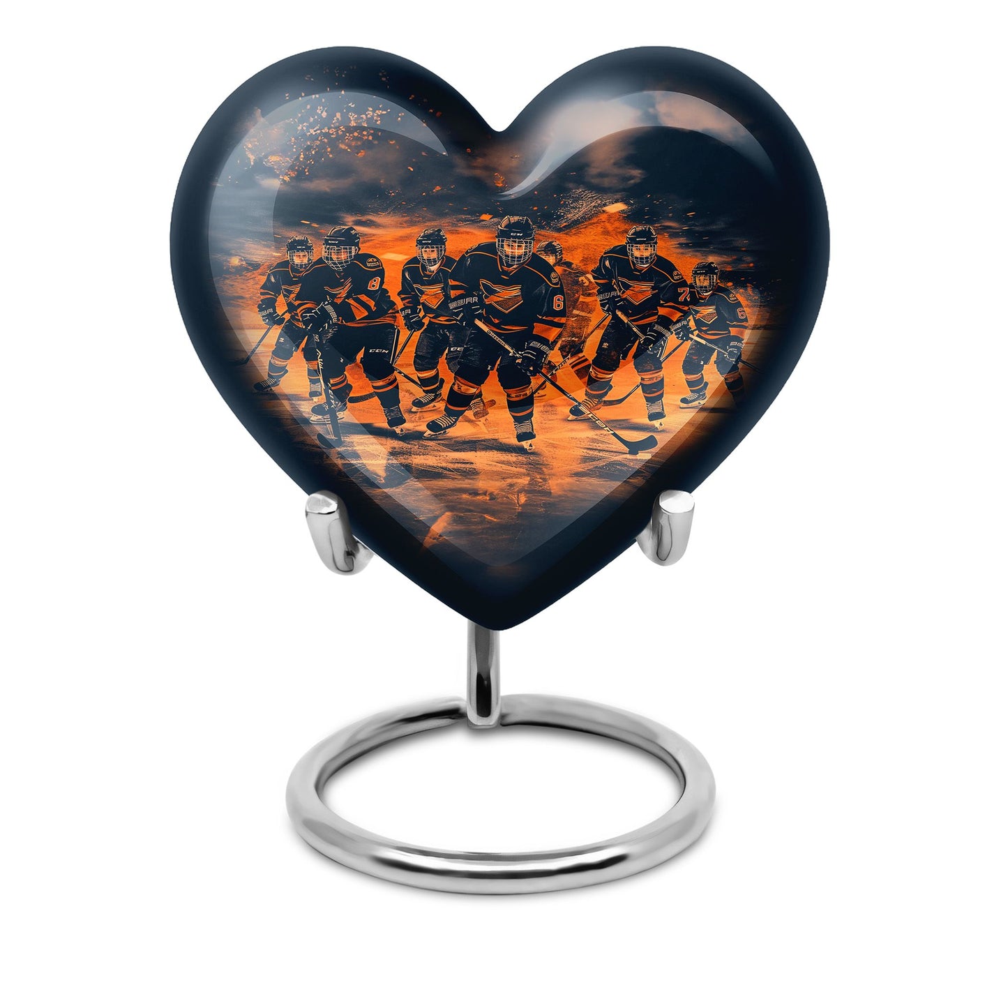 Ice Hockey Theme 3 Inch Keepsake