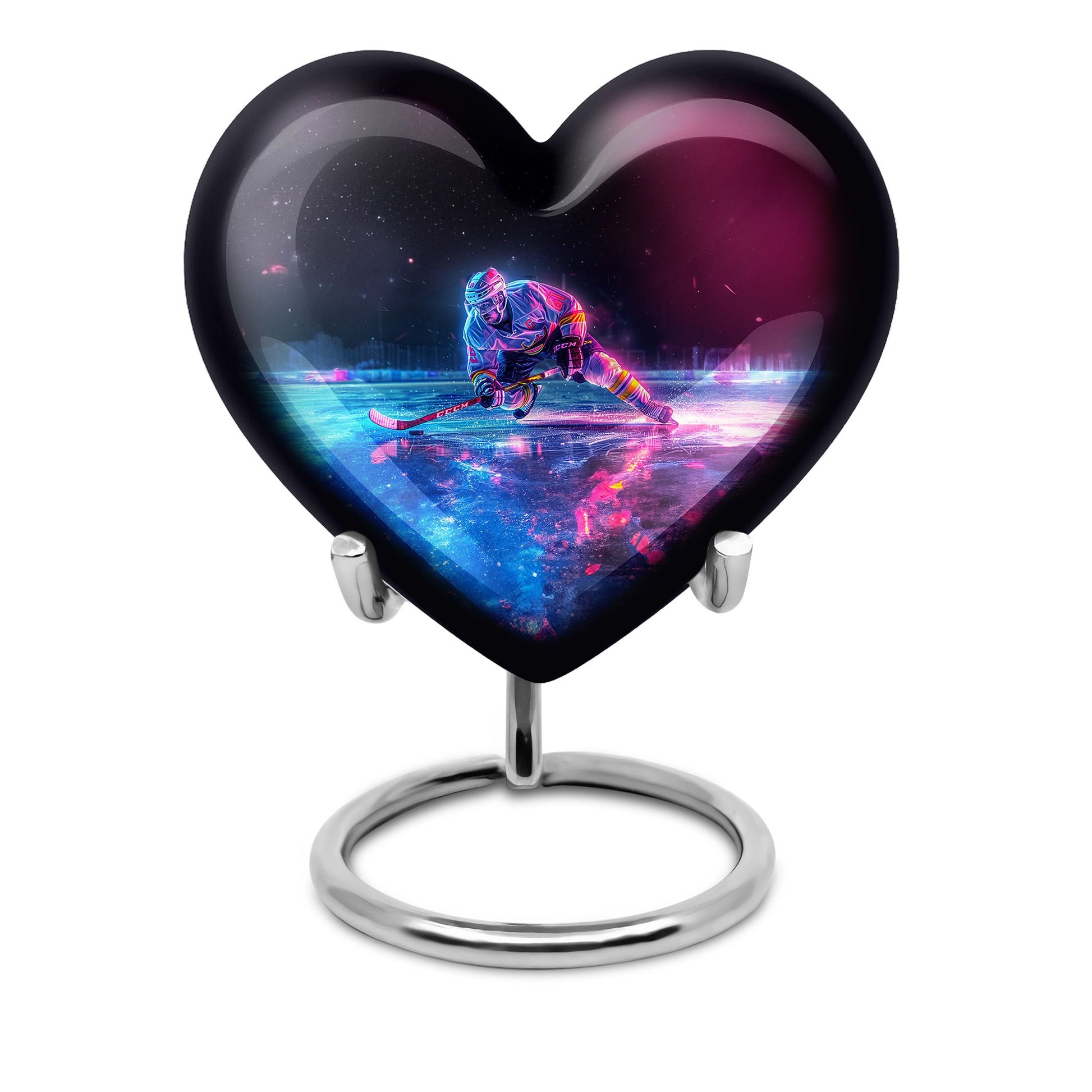 Ice Hockey Theme 3 Inch Keepsake