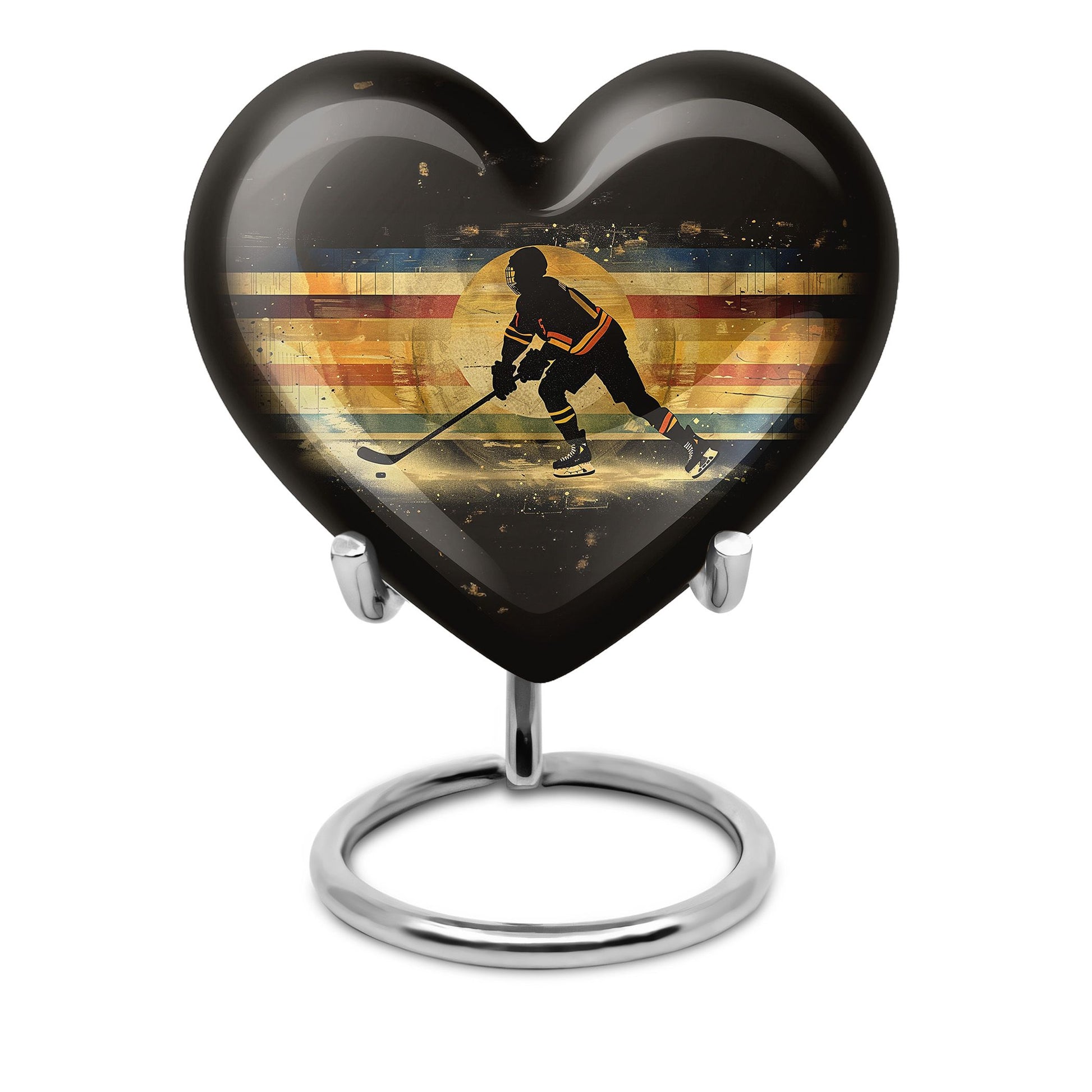 Ice Hockey Theme 3 Inch Keepsake