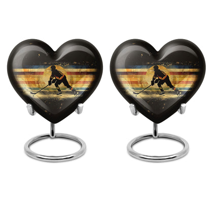 Ice Hockey Theme 3 Inch Keepsake Pack of 2