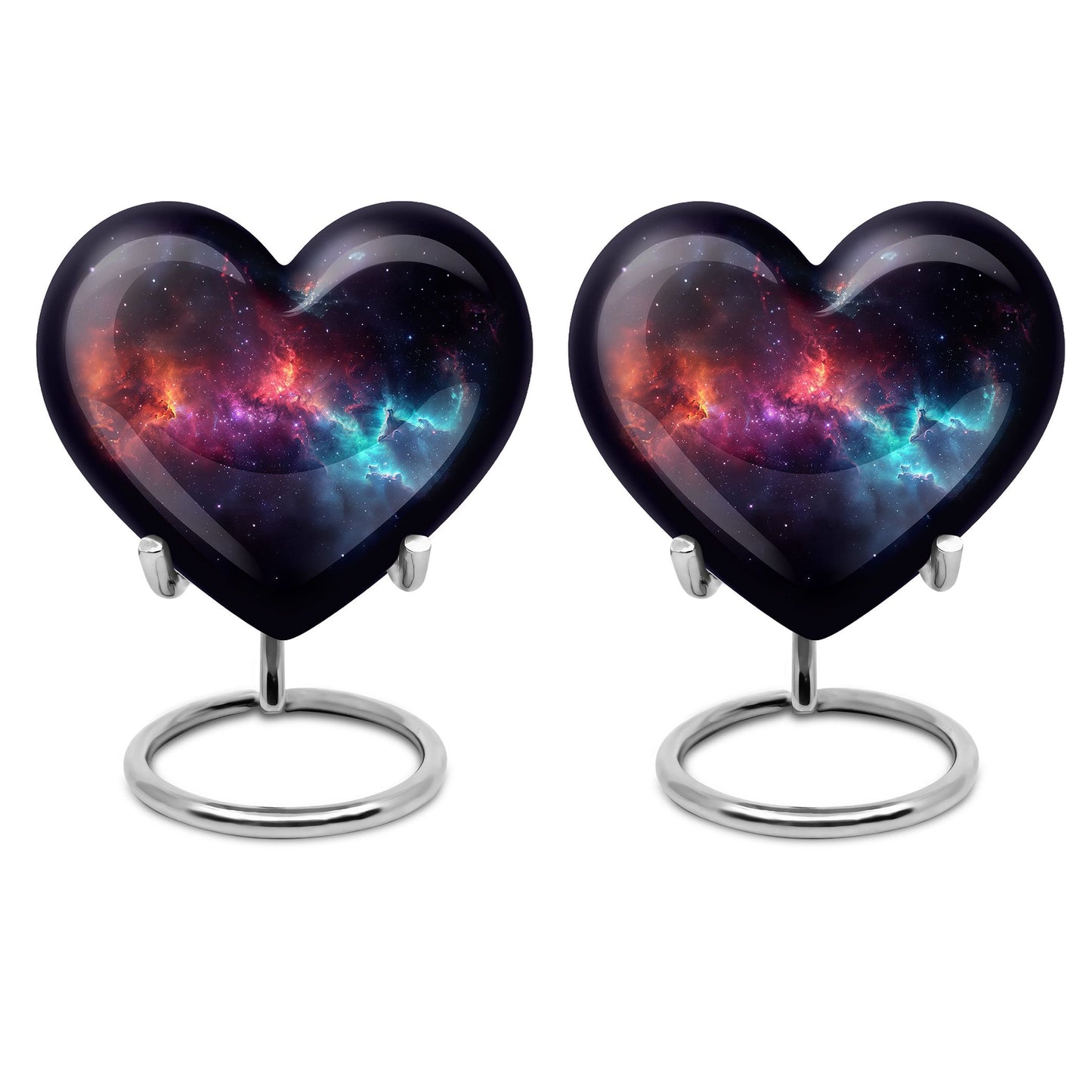 Nebula Galaxy Theme 3 Inch Keepsake Pack of 2