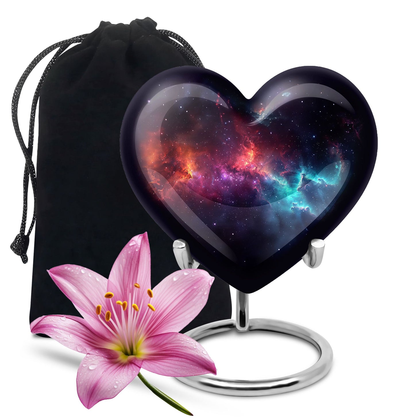 Nebula Galaxy Theme Large Urn 10 Inch