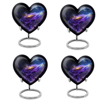 Nebula Galaxy Theme 3 Inch Keepsake Pack of 4