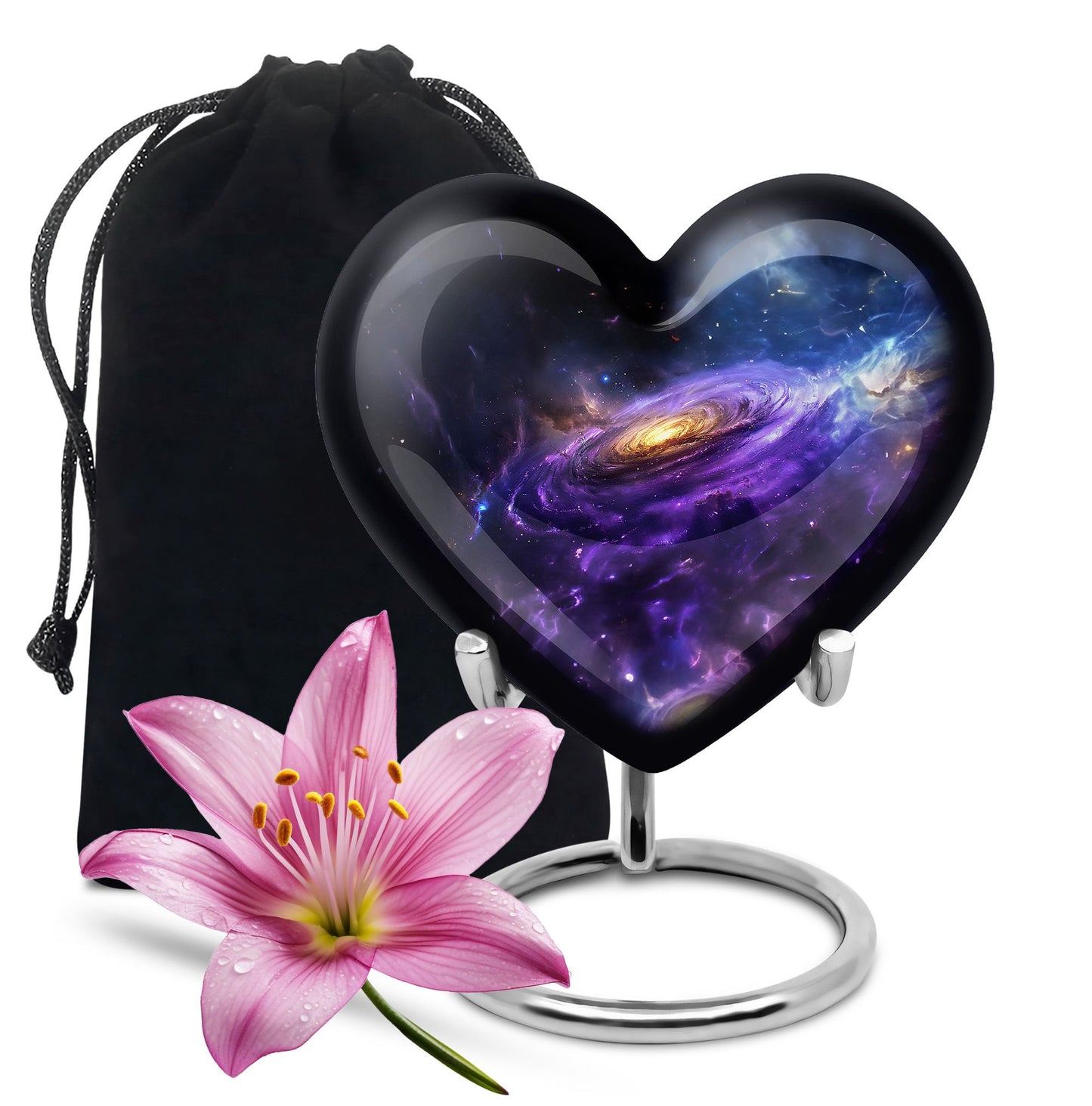 Nebula Galaxy Theme Large Urn 10 Inch