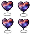 Nebula Galaxy Theme 3 Inch Keepsake Pack of 4