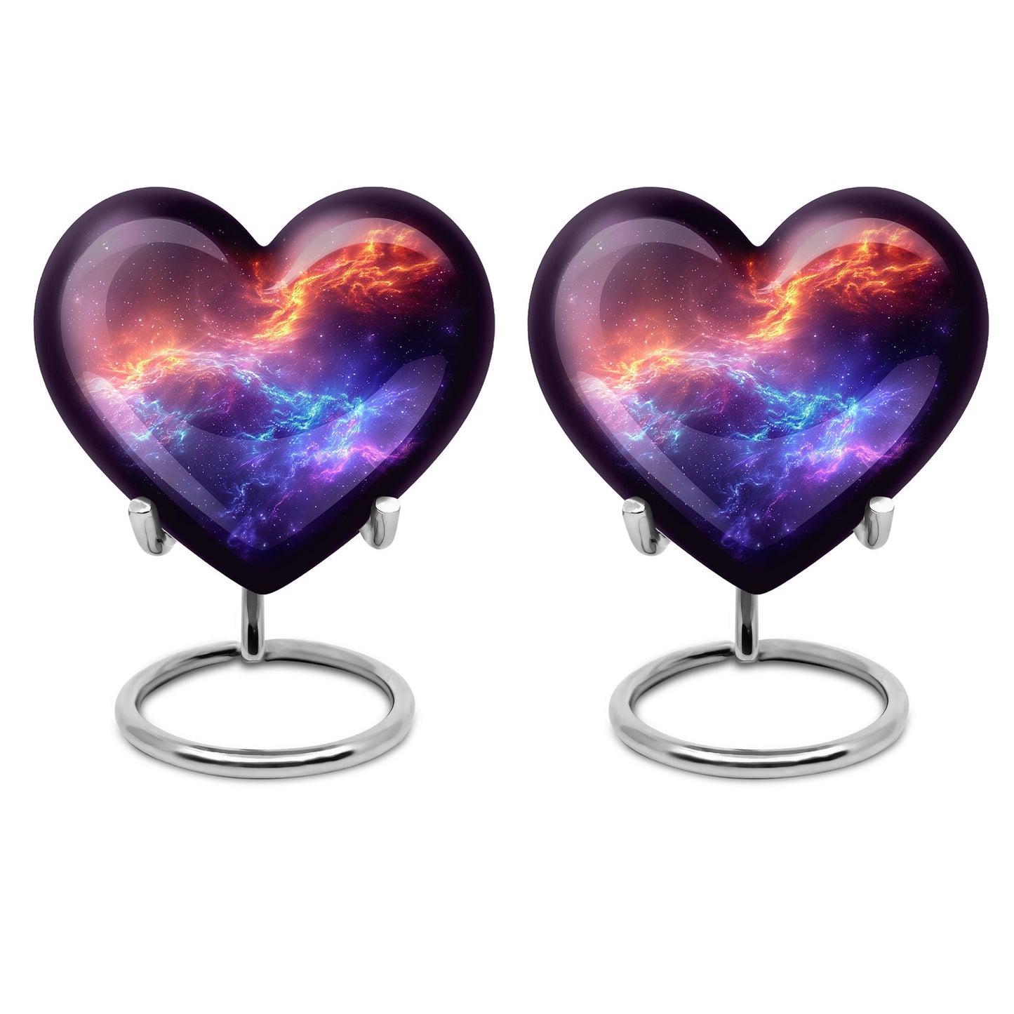 Nebula Galaxy Theme 3 Inch Keepsake Pack of 2