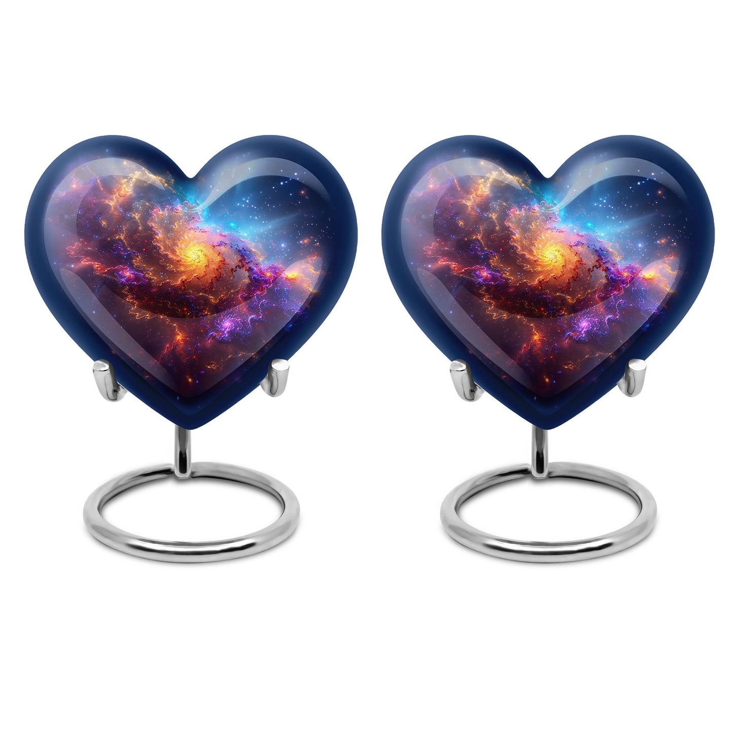 Nebula Galaxy Theme 3 Inch Keepsake Pack of 2
