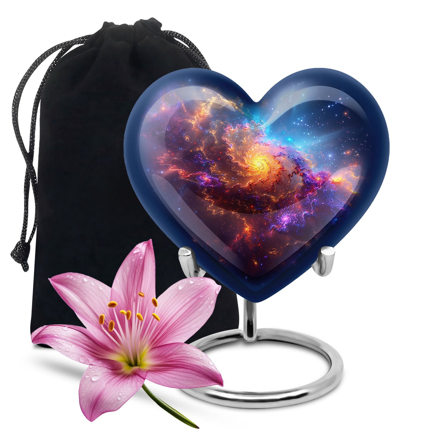 Nebula Galaxy Theme Large Urn 10 Inch
