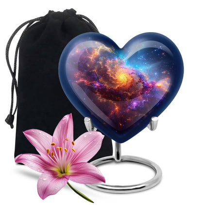 Nebula Galaxy Theme Large Urn 10 Inch