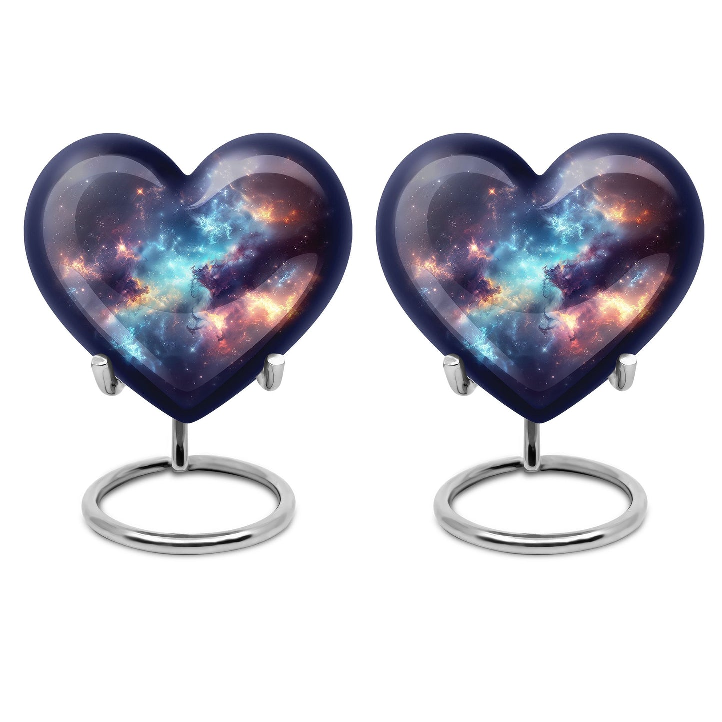 Nebula Galaxy Theme 3 Inch Keepsake Pack of 2