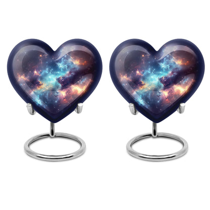 Nebula Galaxy Theme 3 Inch Keepsake Pack of 2