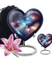 Nebula Galaxy Theme Large Urn With 1 Keepsake Urn