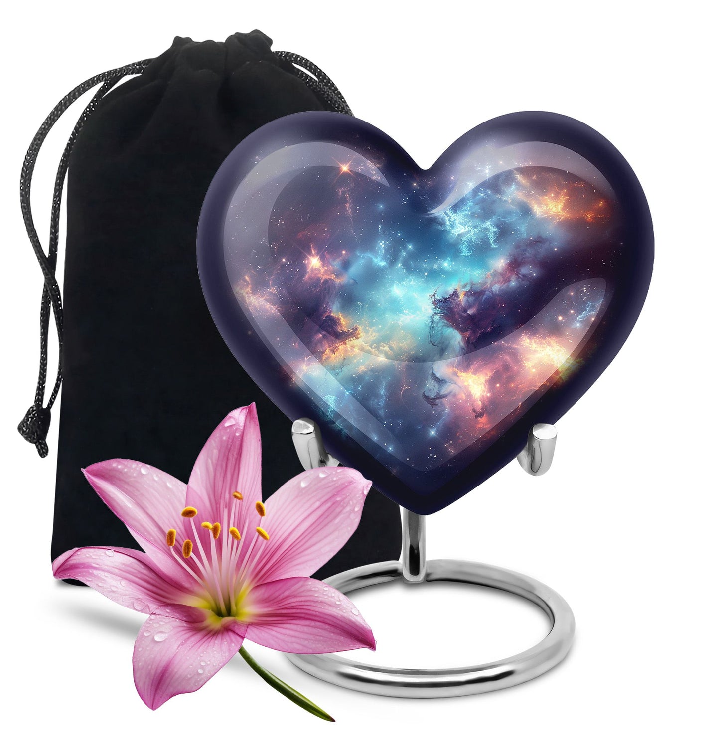 Nebula Galaxy Theme Large Urn 10 Inch