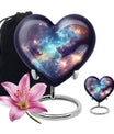 Nebula Galaxy Theme Large Urn With 1 Keepsake Urn