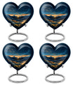 Starry Night Theme 3 Inch Keepsake Pack of 4