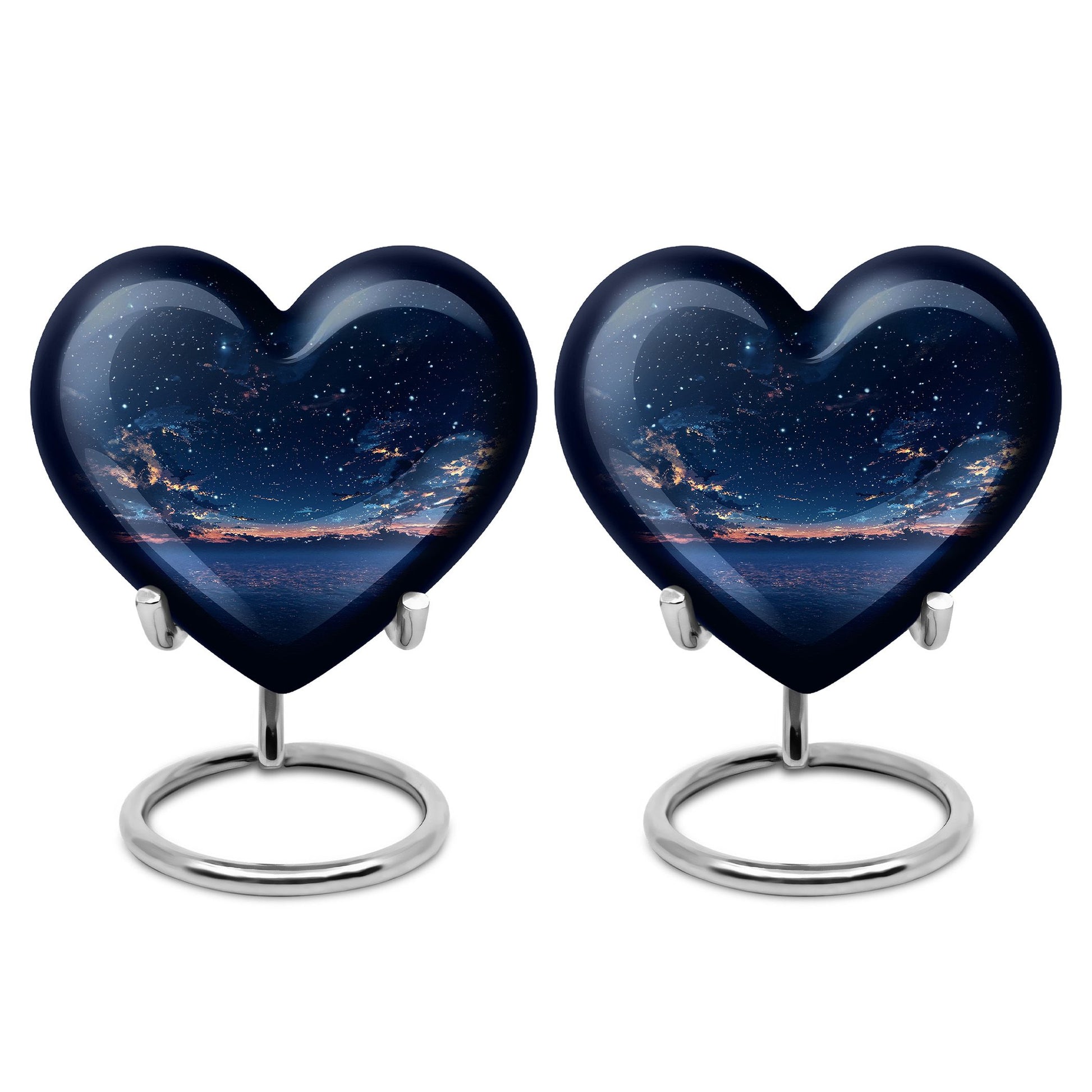 Starry Night Theme 3 Inch Keepsake Pack of 2