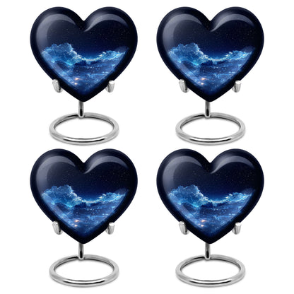 Starry Night Theme 3 Inch Keepsake Pack of 4