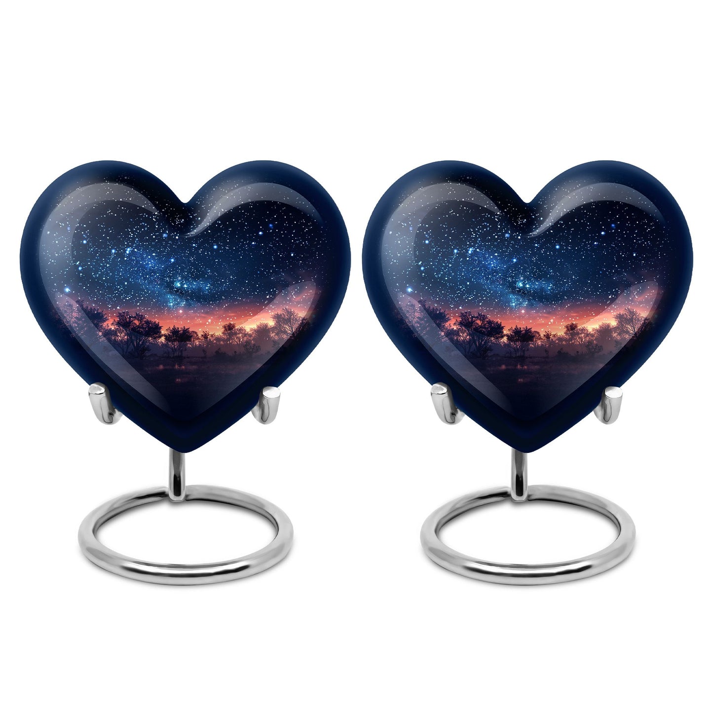 Starry Night Theme 3 Inch Keepsake Pack of 2