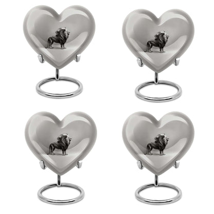 Lion Theme 3 Inch Keepsake Pack of 4
