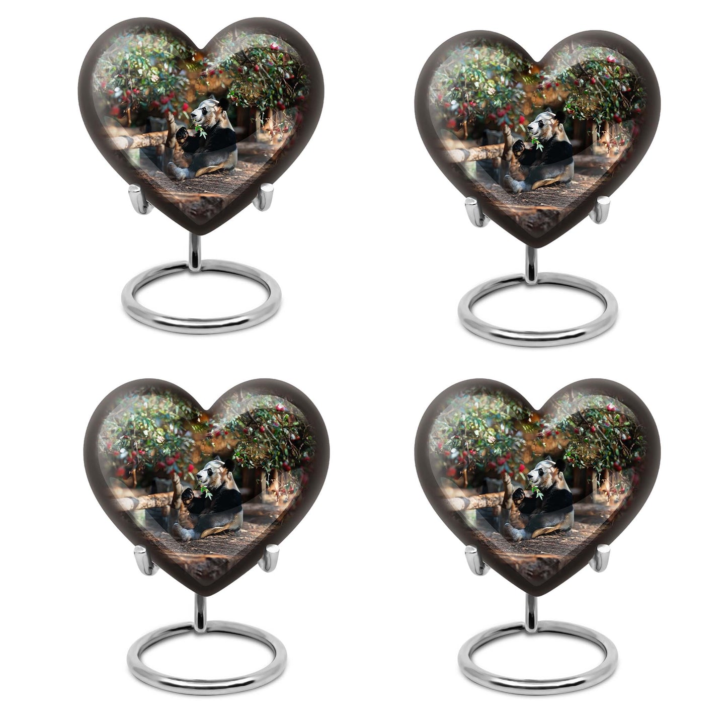 Panda Theme 3 Inch Keepsake Pack of 4