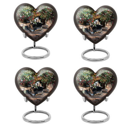 Panda Theme 3 Inch Keepsake Pack of 4