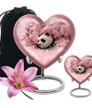Panda Theme Large Urn With 1 Keepsake Urn