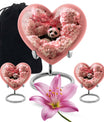 Panda Theme Large Urn With 2 Keepsake Urn