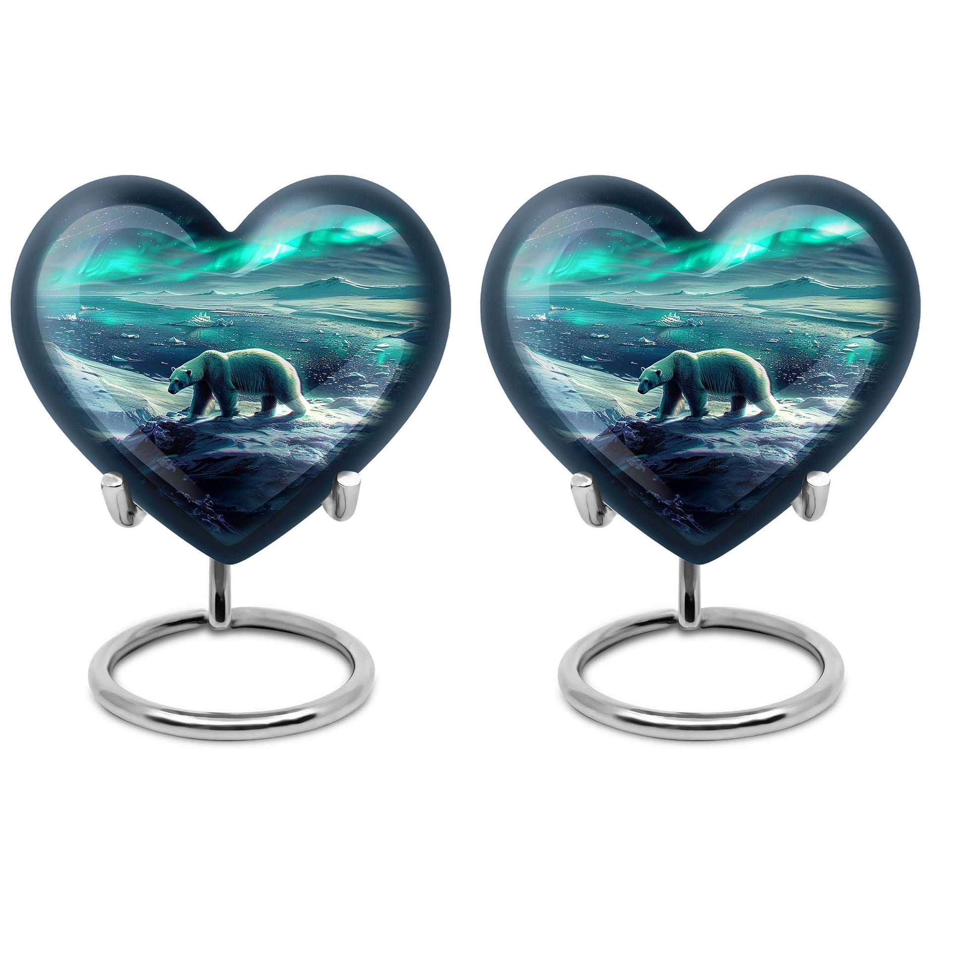 Polar Bear Theme 3 Inch Keepsake Pack of 2