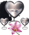 Swan Theme Large Urn With 2 Keepsake Urn