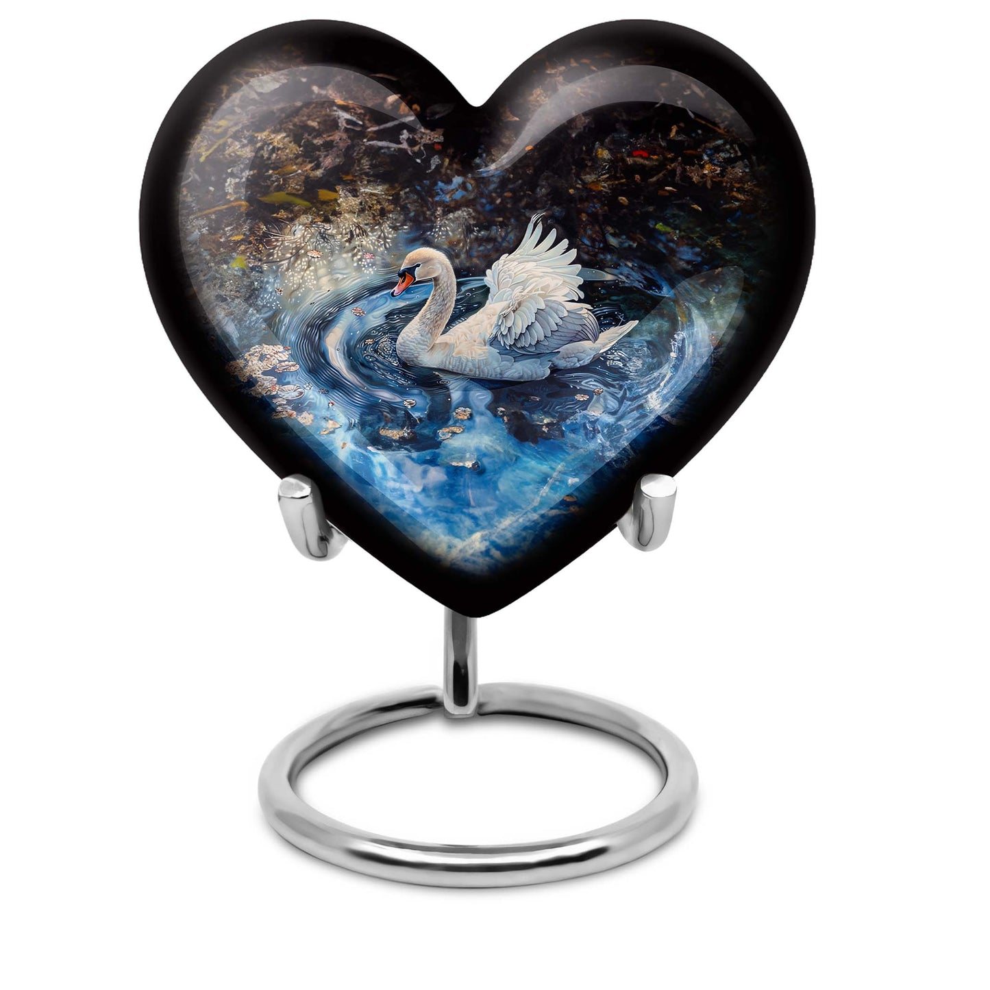 Swan Theme 3 Inch Keepsake
