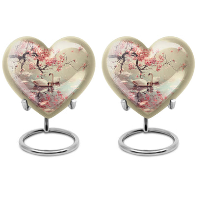 Swan Theme 3 Inch Keepsake Pack of 2