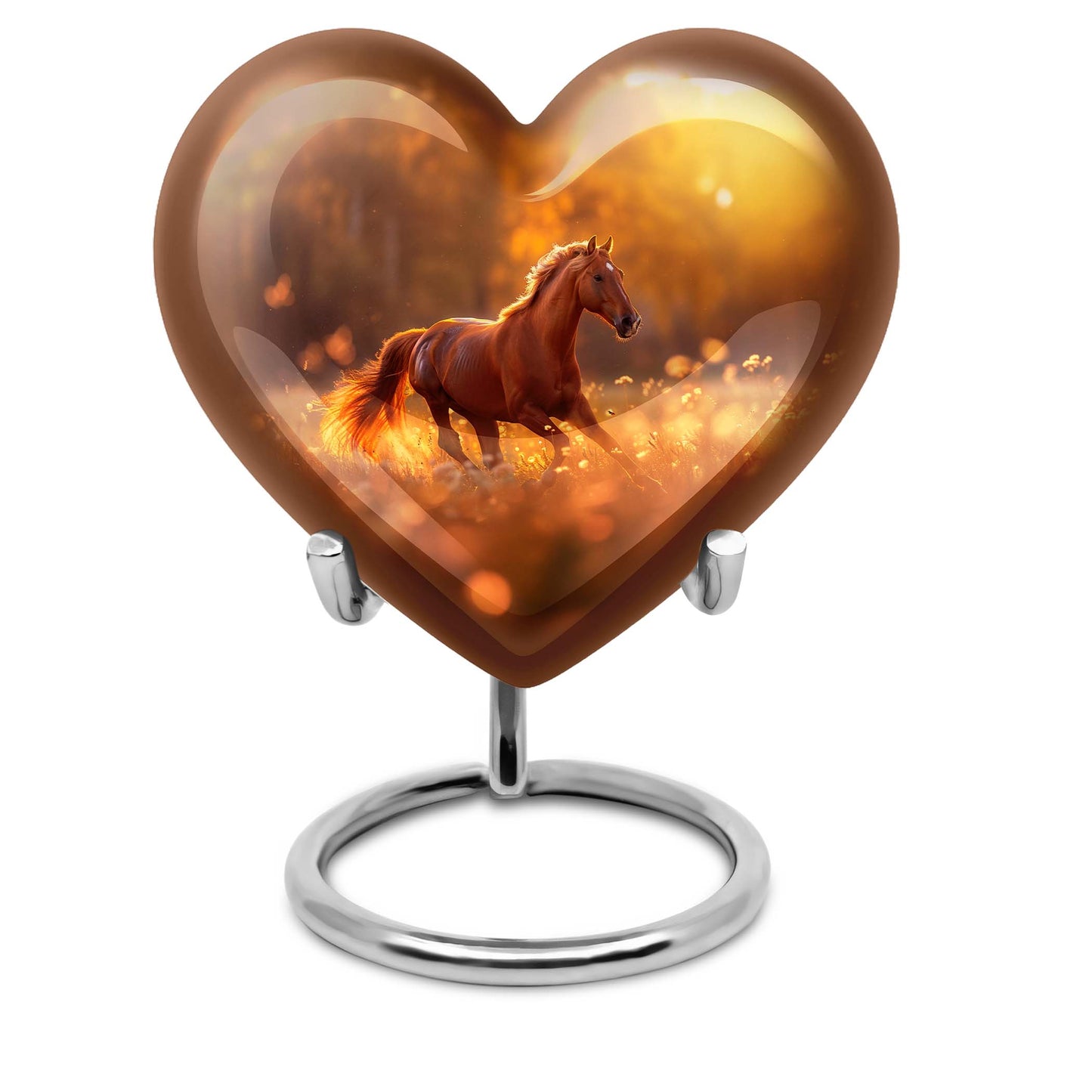 Runing Horse Theme 3 Inch Keepsake