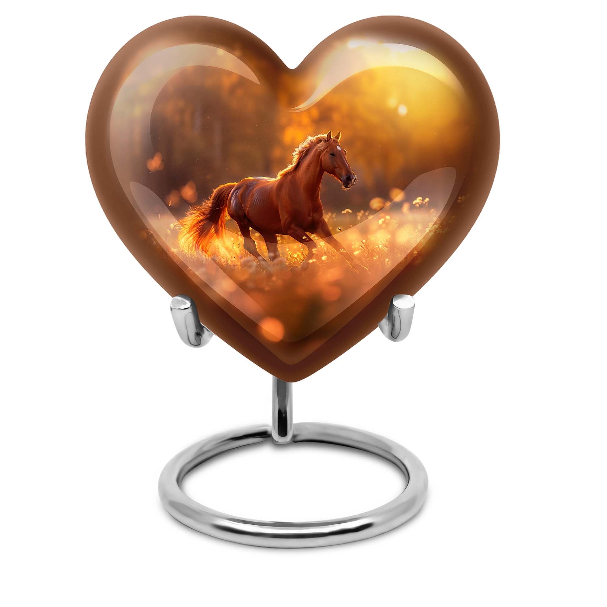 Runing Horse Theme 3 Inch Keepsake