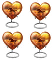 Runing Horse Theme 3 Inch Keepsake Pack of 4