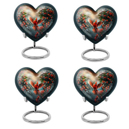 Cardinal Theme 3 Inch Keepsake Pack of 4