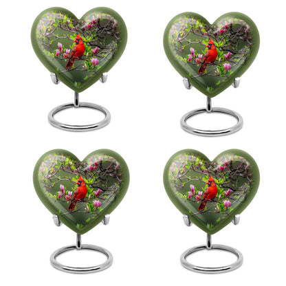 Cardinal Theme 3 Inch Keepsake Pack of 4