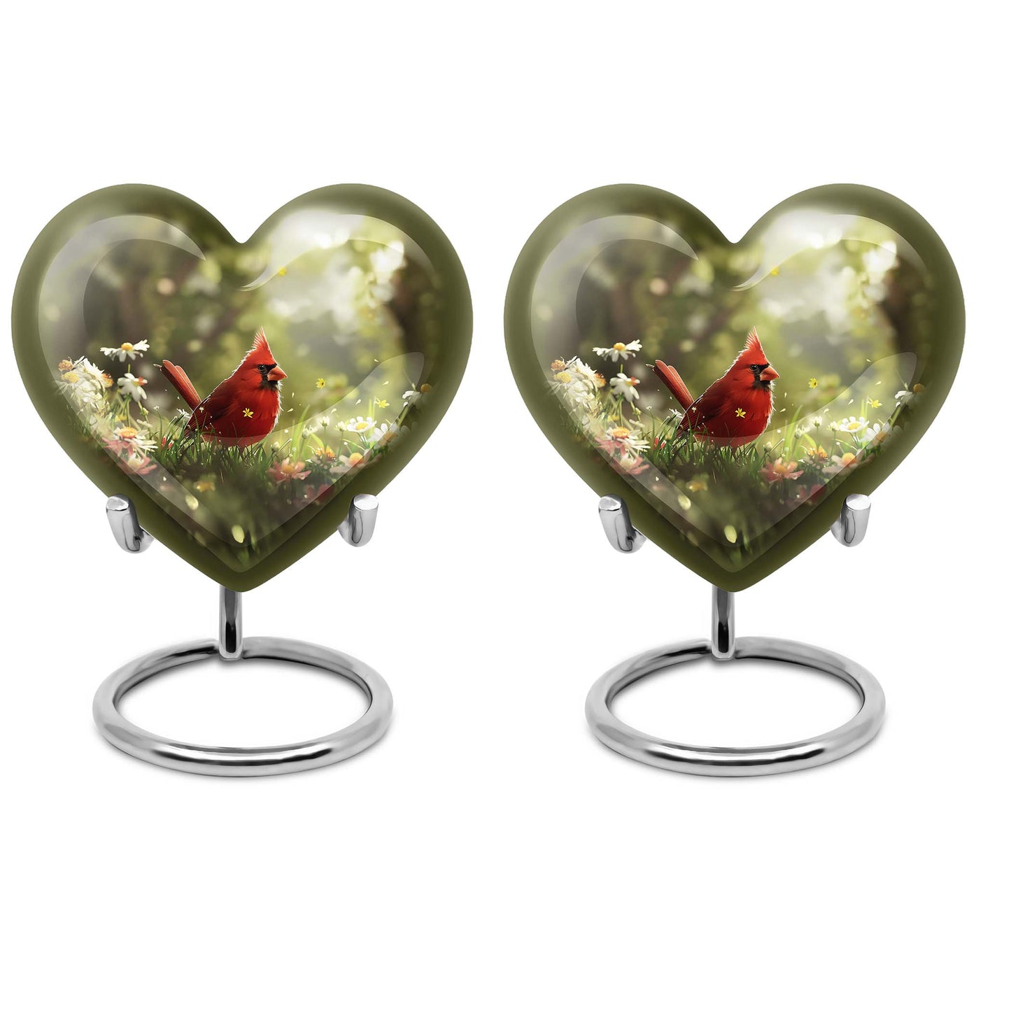 Cardinal Theme 3 Inch Keepsake Pack of 2