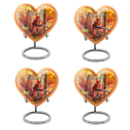 Cardinal Theme 3 Inch Keepsake Pack of 4