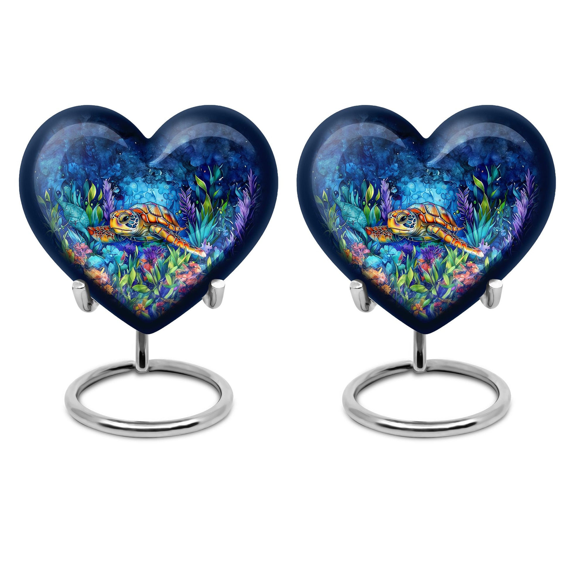 Turtle Theme 3 Inch Keepsake Pack of 2