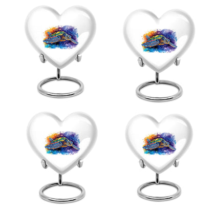 Turtle Theme 3 Inch Keepsake Pack of 4