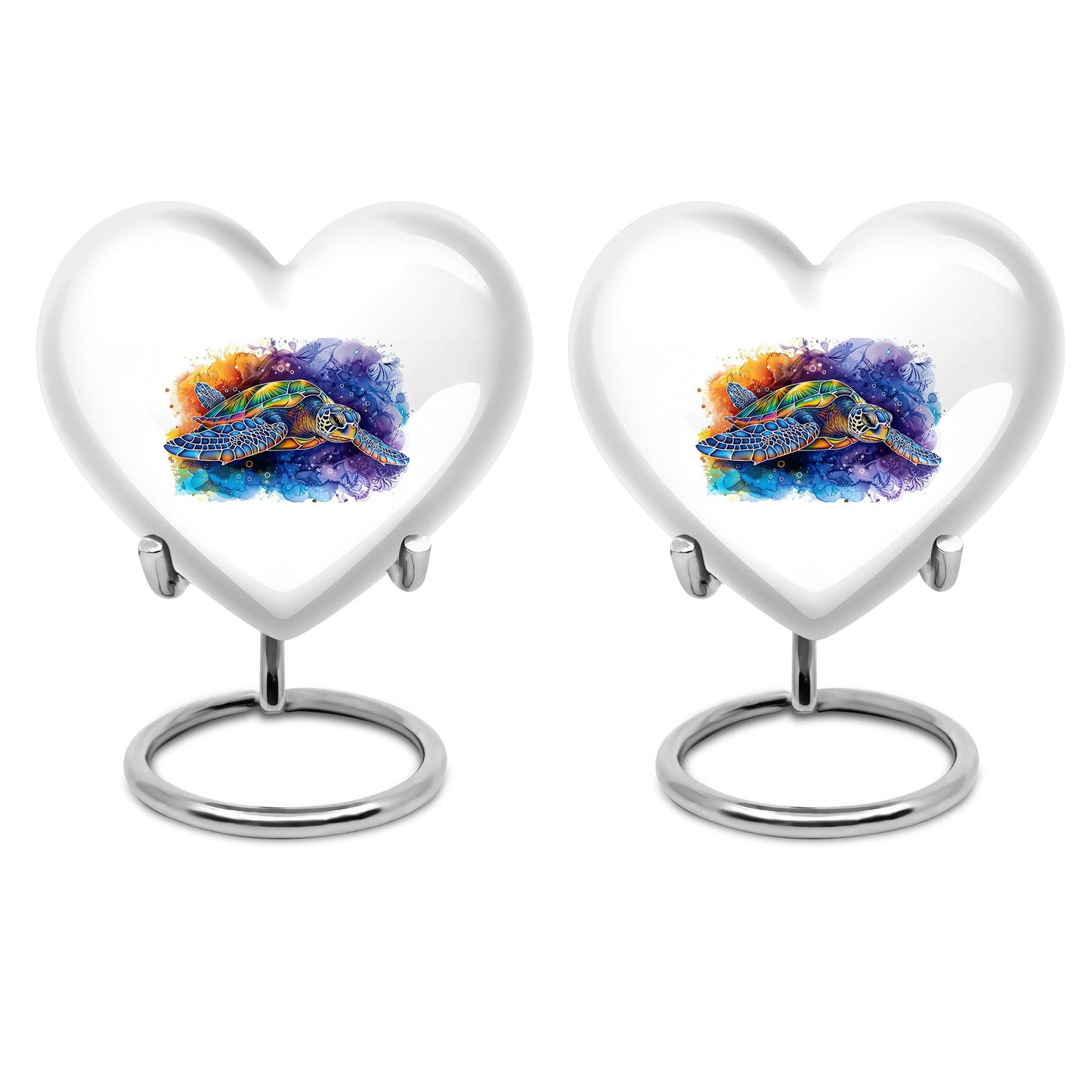 Turtle Theme 3 Inch Keepsake Pack of 2