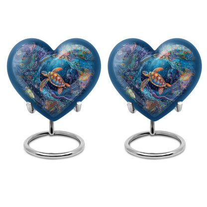 Turtle Theme 3 Inch Keepsake Pack of 2