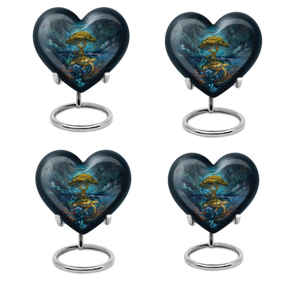Turtle Theme 3 Inch Keepsake Pack of 4
