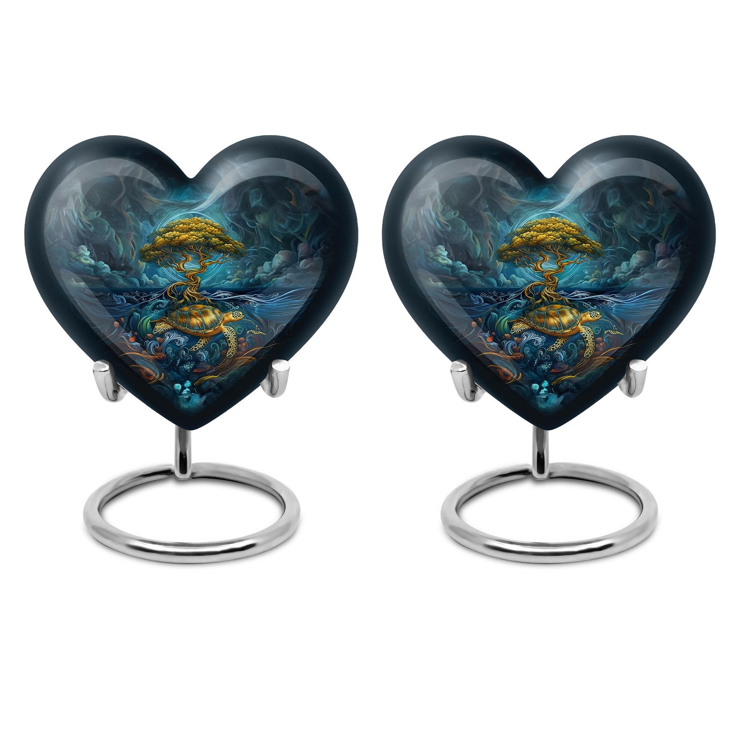 Turtle Theme 3 Inch Keepsake Pack of 2