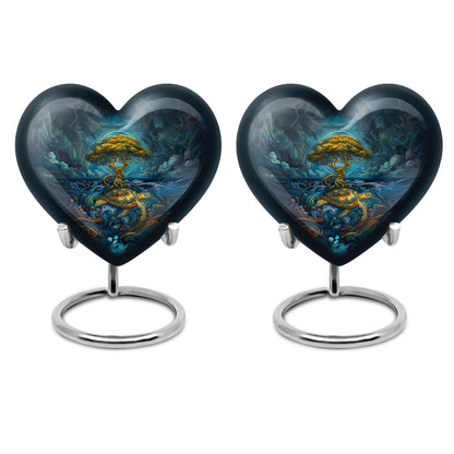 Turtle Theme 3 Inch Keepsake Pack of 2