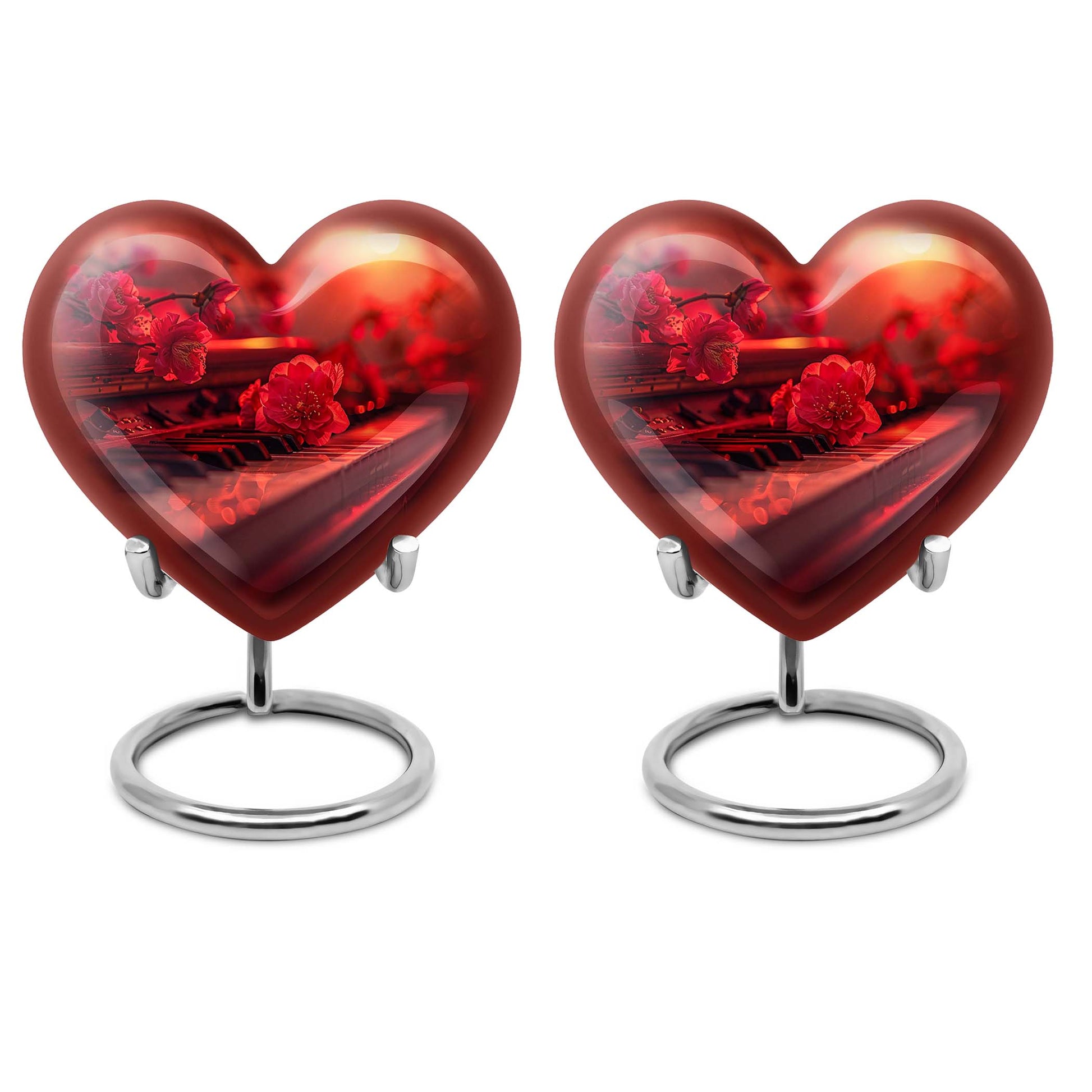 Piano Theme 3 Inch Keepsake Pack of 2