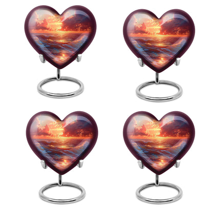 Sunrise Theme 3 Inch Keepsake Pack of 4